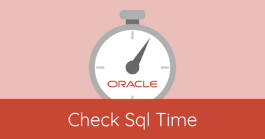 Oracle SQL の処理時間を測定する方法