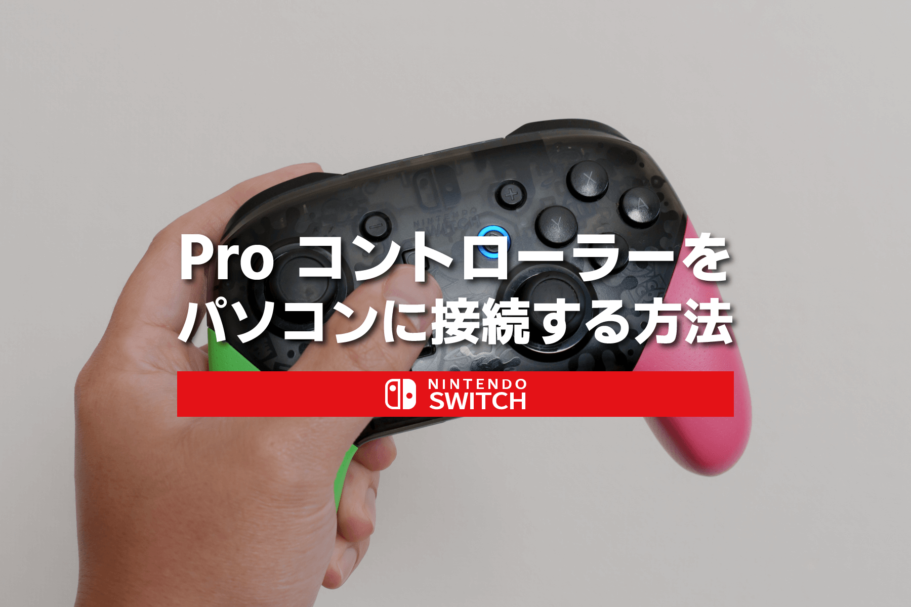 Nintendo Switch のプロコンを PC に接続する方法【Steam 設定・Xbox 