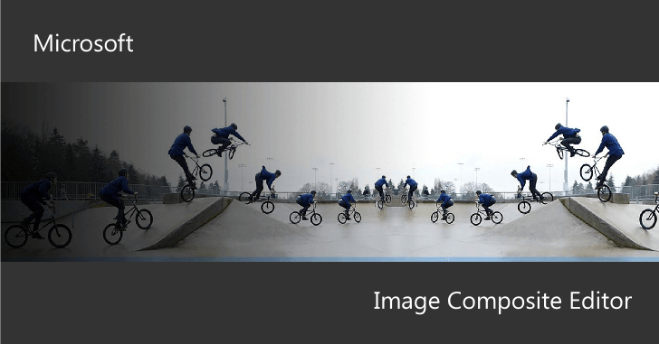 複数画像を合成してパノラマ写真を作る Image Composite Editor